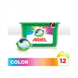 Капсулы для стирки Ariel Color, цветное белье, 12 шт (81578060)