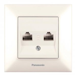 Розетка компьютерная Panasonic Arkedia Slim (WNTC04062BG-RU)