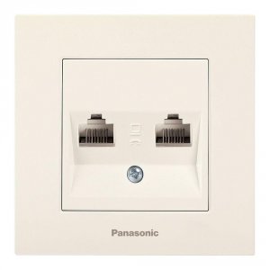 Розетка компьютерная Panasonic Karre Plus (WKTC04072BG-RU)