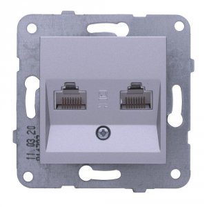 Розетка компьютерная Panasonic Karre Plus & Arkedia Slim (WKTT04062SL-RU)