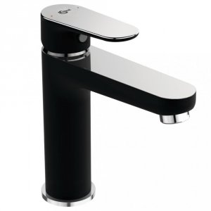 Смеситель для раковины Ideal Standard Tyria BC159HS Черный матовый Хром