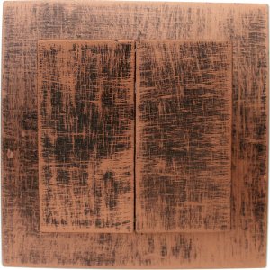 Двухклавишный выключатель Duwi Palazzo Vintage (26544 3)