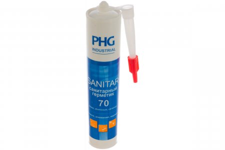 Силиконовый санитарный герметик PHG Industrial Sanitar (448748)