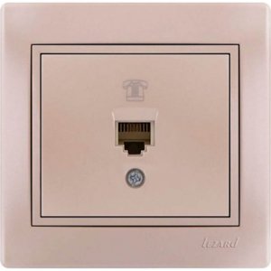Телефонная розетка Lezard MIRA (701-3030-137)