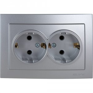 Розетка NILSON Touran metallic (24131025)