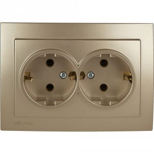 Розетка NILSON Touran metallic (24151025)
