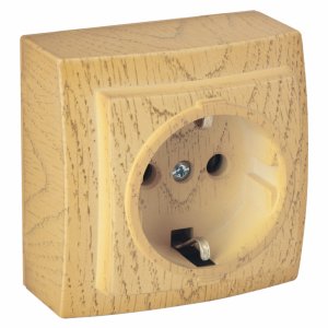 Розетка NILSON Themis wood (26281017)