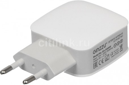 Зарядное устройство Ginzzu GA-3008W