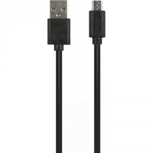 Дата-кабель RedLine USB-micro USB 2A 20 см черный