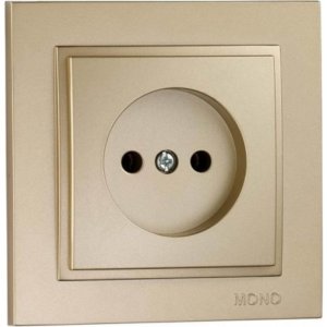 Одноместная розетка MONO ELECTRIC DESPINA (102-222222-116)