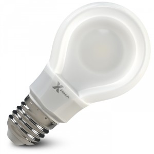Лампочка X-flash Bulb A60 E27 8W 220V желтый свет, плоская колба (46751)