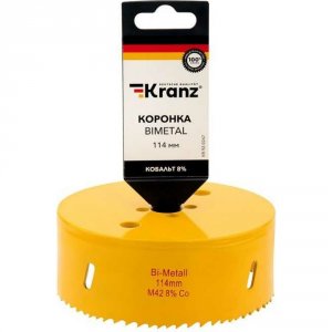 Биметаллическая коронка Kranz KR-92-0247
