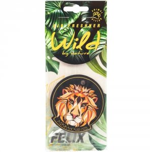 Подвесной картонный ароматизатор Felix Африканский лев (411040170)