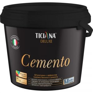 Декоративная штукатурка Ticiana DeLuxe Cemento (4300008033)