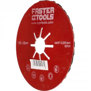 Гофрированный шлифовальный диск FASTER TOOLS 5808
