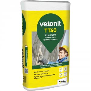 Цементная штукатурка VETONIT TT40 (1025041)