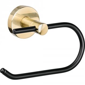 Открытый держатель для туалетной бумаги MOROSHKA Oro Nero (925-105-01)