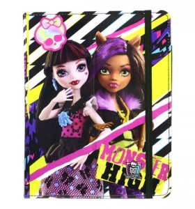 Косметика для девочек Markwins Markwins 9706651 Monster High Игровой набор детской декоративной косметики в чехле для планшета