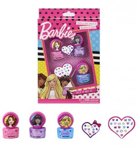 Игровые наборы Markwins Markwins 9708351 Barbie Игровой набор детской декоративной косметики для ногтей (4038033970836)