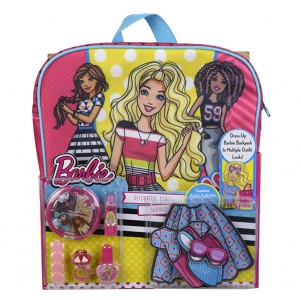 Косметика для девочек Markwins Markwins 9709351 Barbie Игровой набор детской декоративной косметики с рюкзаком