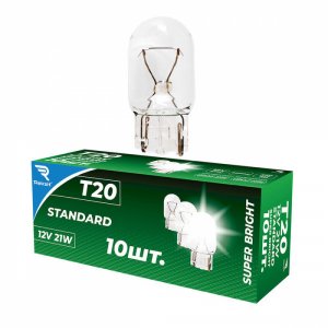 Лампа накаливания Rekzit T20 12V 21W Standard (90320)