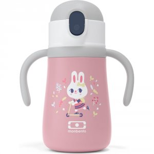 Детский термос Monbento MB Stram 360 мл pink Bunny (37224011)