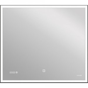 Зеркало Cersanit Led 011 Design 100x80 с часами и подсветкой (KN-LU-LED011*100-d-Os) (KN-LU-LED011100-d-Os)