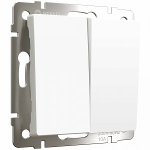 Двухклавишный выключатель Werkel W1120061 (a059271)
