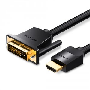 Аксессуар Vention HDMI 19M/DVI-D Dual link 25M - 2 м. (ABFBH)