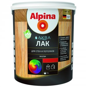 Колеруемый акриловый лак для стен и потолков ALPINA AQUA (948103440)