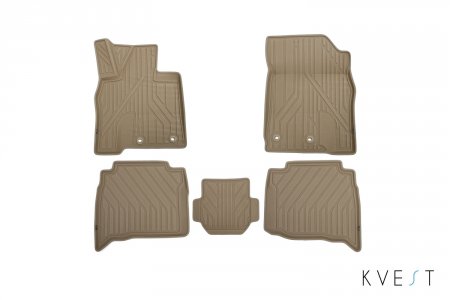 Коврики в салон TOYOTA LC 200, 3D, 2015- Kvest KVESTTYT00001Kb2