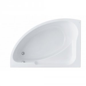 Асимметричная левосторонняя акриловая ванна Santek Гоа 150х100см, левая, без монтажного комплекта (WH112033) (1.WH11.2.033 00000061498)