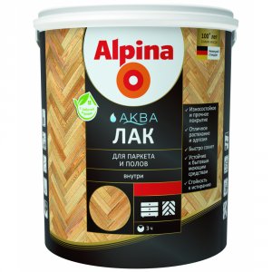 Акриловый лак для паркета и полов ALPINA AQUA (948103572)