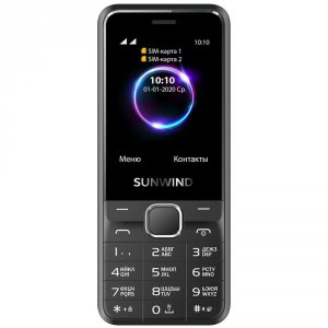 Мобильный телефон SUNWIND C2401 чёрный