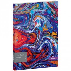 Папка Berlingo "Color Storm", 24 мм, 600 мкм, с внутренним карманом, с рисунком (RB4_4D031)