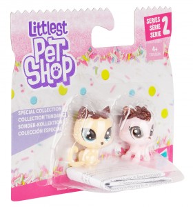 Игровой набор Littlest Pet Shop Hasbro Littlest Pet Shop E0399 Литлс Пет Шоп Набор игрушек 2 Зефирных Пета