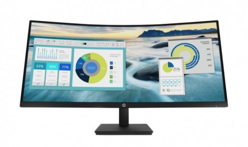 Монитор HP P34hc G4 WQHD Curved Monitor 34