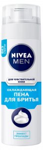 Средства для бритья Nivea Охлаждающая пена для бритья для чувствительной кожи (NIV088541)