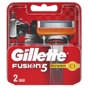 Бритье и депиляция Gillette Сменные кассеты Gillette (Жиллетт) Fusion5 Power, 2 шт. (GIL048828)