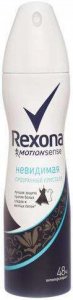Дезодорант для подмышек REXONA Невидимая Антиперспирант-спрей Прозрачный кристалл (RXN273007)