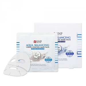 Омолаживающая маска для лица SNP Repairing Cream Coating Mask Pack (8809458841409)