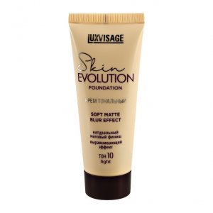 Тональный крем для лица LUXVISAGE Крем тональный Cool beige Skin soft matte blur effect Evolution Luxvisage 35г тон 40 (MPL020992)