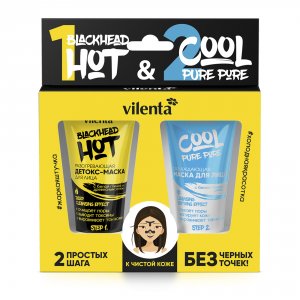 Уход за лицом Vilenta набор масок для лица HOT & COOL (MPL003778)