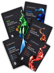 Уход за лицом Limoni Тканевые маски Limoni , 5 штук (MPL010461)