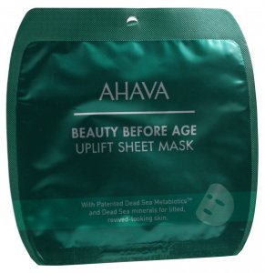 Тканевая маска Ahava Beauty Before Age Тканевая маска для лица с подтягивающим эффектом 1 шт. (MPL020425)