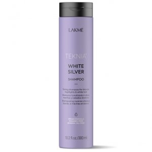 Шампуни LAKME Шампунь для нейтрализации желтого оттенка волос тонирующий WHITE SILVER (LAK440127)