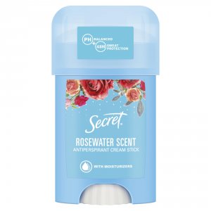 Дезодоранты SECRET Женский Твердый Кремовый Антиперспирант Secret Rosewater (SCR000003)