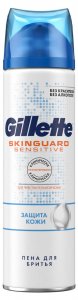 Средства для бритья Gillette Пена для бритья для чувствительной кожи с экстрактом Алоэ Защита Кожи SKINGUARD Sensitive (GIL857463)