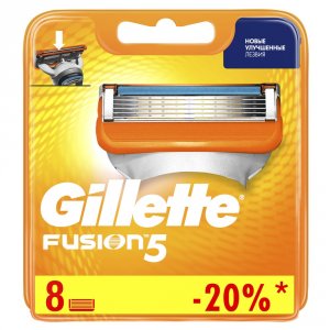 Средства для бритья Gillette Сменные кассеты для бритья FUSION5 (GIL053407)
