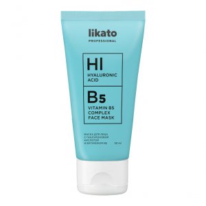 Уход за лицом LIKATO Маска для лица увлажняющая с гиалуроновой кислотой и витамином В5 (MPL012966)
